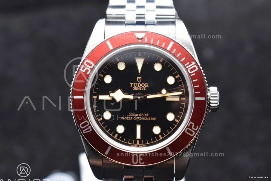 Best Bracelet SS Heritage Jubilee Edition Bay 891 Black Sustainable on Bezel Red ZF A 1:1 0319